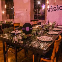 Lightsabers and Westeros meet at this eclectic warehouse wedding
