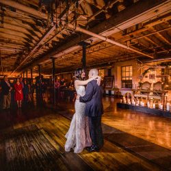 Lightsabers and Westeros meet at this eclectic warehouse wedding
