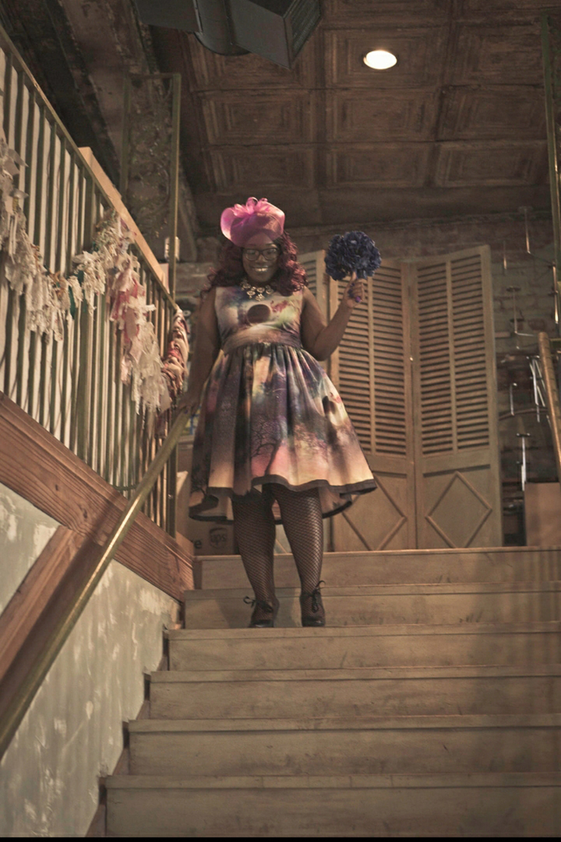 This meet-cute story turned galaxy wedding is truly our moon and stars