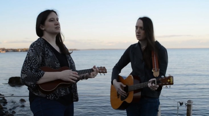 We wrote and recorded a song to announce our COVID-delayed wedding 1 from Offbeat Wed (formerly Offbeat Bride) covid delayed wedding song on offbeat bride alternative wedding ideas from Offbeat Wed (formerly Offbeat Bride)