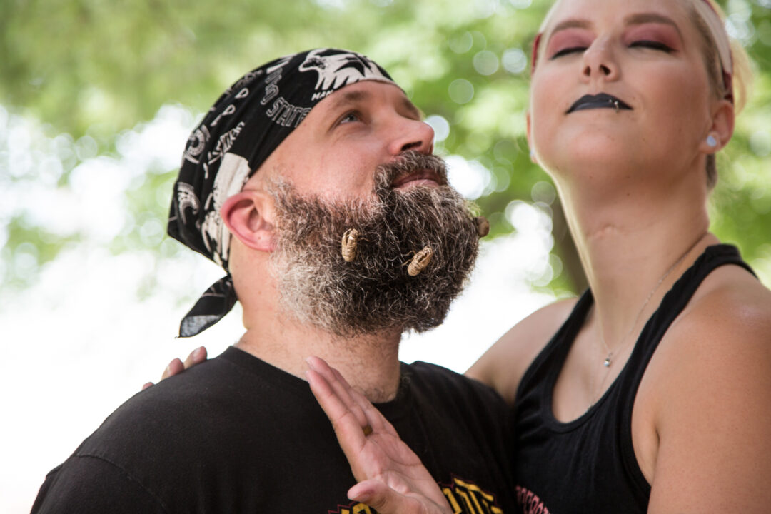 WeirdoWeddings_JenSulak_NonBinaryEngagement_BugsinBeard_EmoTheme