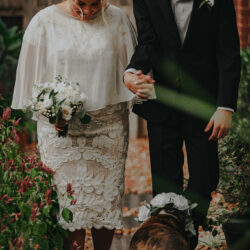backyard microwedding on offbeat bride 12