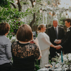 backyard microwedding on offbeat bride 13