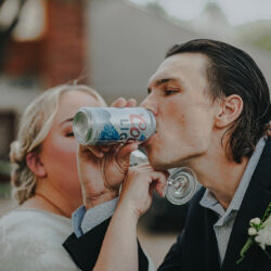 backyard microwedding on offbeat bride 19