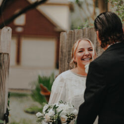 backyard microwedding on offbeat bride 9