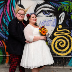 brooklyn burger wedding on offbeat bride 11