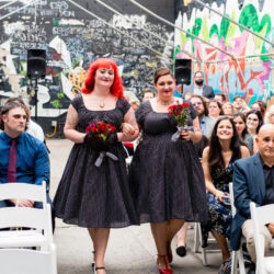 brooklyn burger wedding on offbeat bride 17