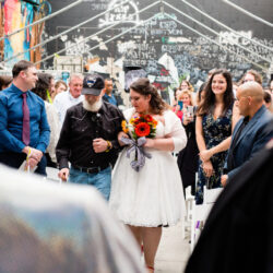 brooklyn burger wedding on offbeat bride 18