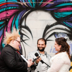 brooklyn burger wedding on offbeat bride 20