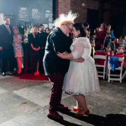 brooklyn burger wedding on offbeat bride 26