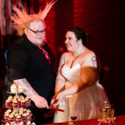brooklyn burger wedding on offbeat bride 34