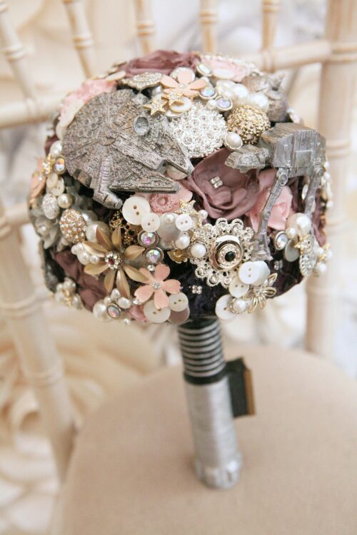 Sci-fi / Star Wars brooch bouquet