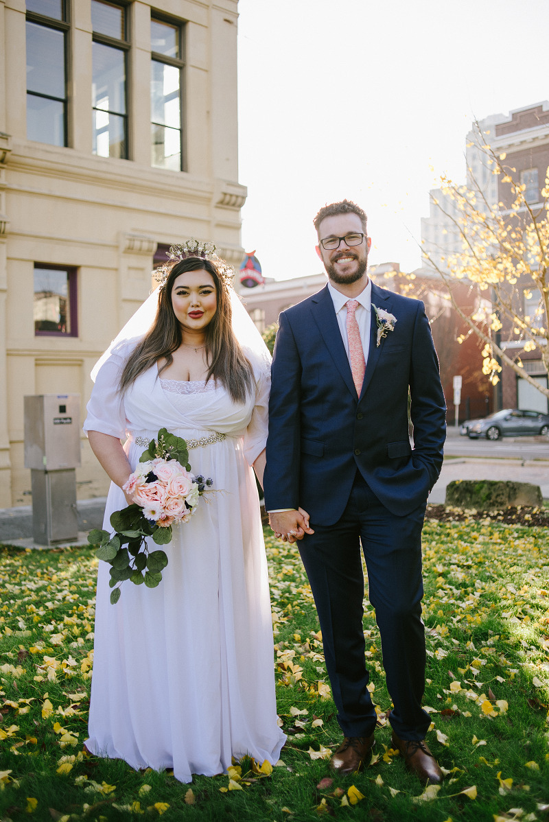 blended family non denominational neurodivergent wedding on offbeat bride 1