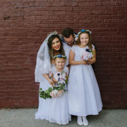 blended family non denominational wedding on offbeat bride 10