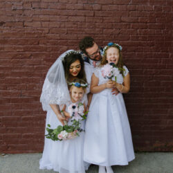 blended family non denominational wedding on offbeat bride 11