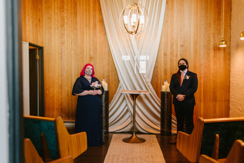 blended family non denominational wedding on offbeat bride 16