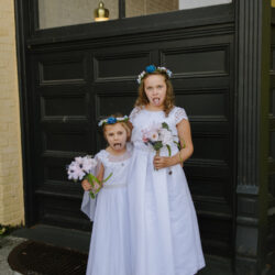 blended family non denominational wedding on offbeat bride 34