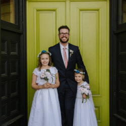 blended family non denominational wedding on offbeat bride 35
