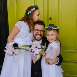 blended family non denominational wedding on offbeat bride 36