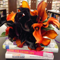 booklovers library wedding on offbeat bride 2 - A booklover's library wedding (with special appearances by Sonic the hedgehog) booklovers library wedding on offbeat bride 2