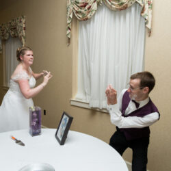 booklovers library wedding on offbeat bride 32 - A booklover's library wedding (with special appearances by Sonic the hedgehog) booklovers library wedding on offbeat bride 32