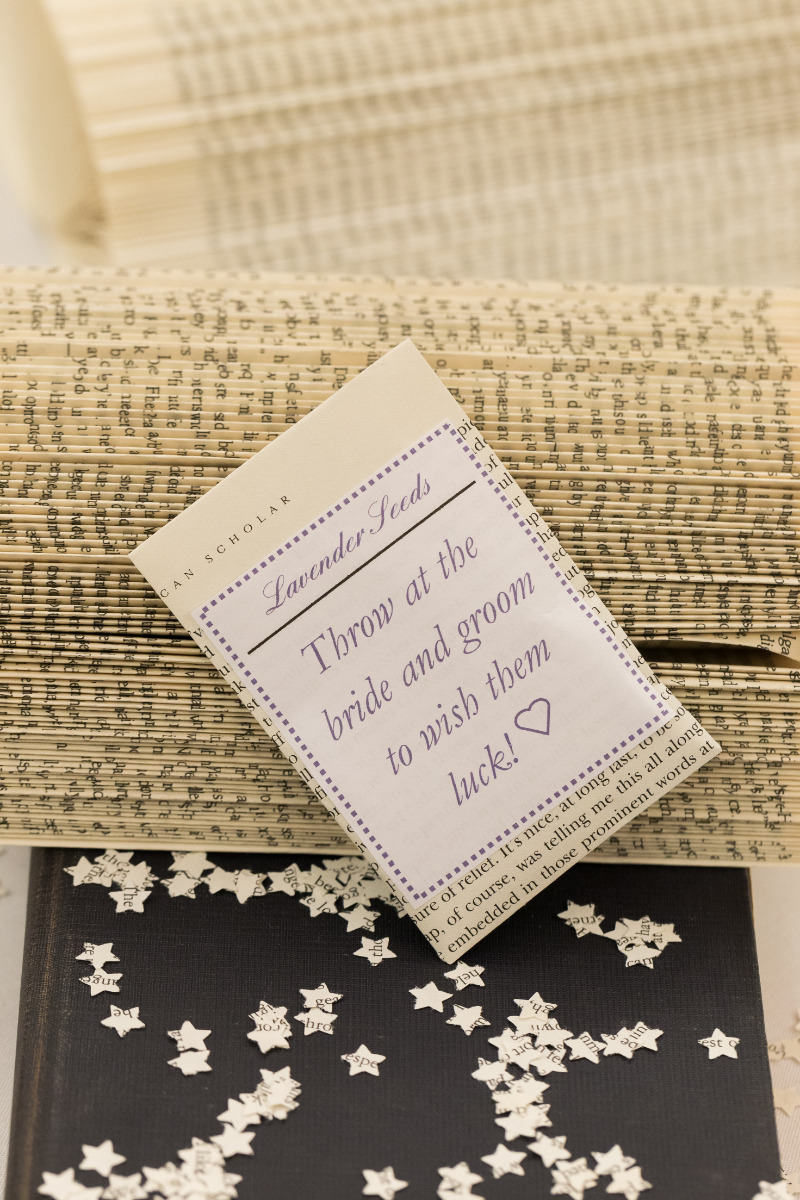 booklovers library wedding on offbeat bride 38