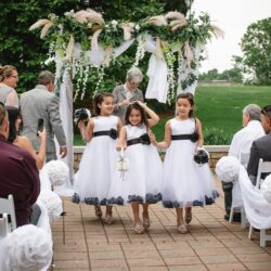 Bridesmaids in white photos by MA wedding photographer Emma Thurgood Photography as seen on offbeat bride 16 - When the bride's in a black wedding dress with bridesmaids in white! Bridesmaids in white photos by MA wedding photographer Emma Thurgood Photography as seen on offbeat bride 16