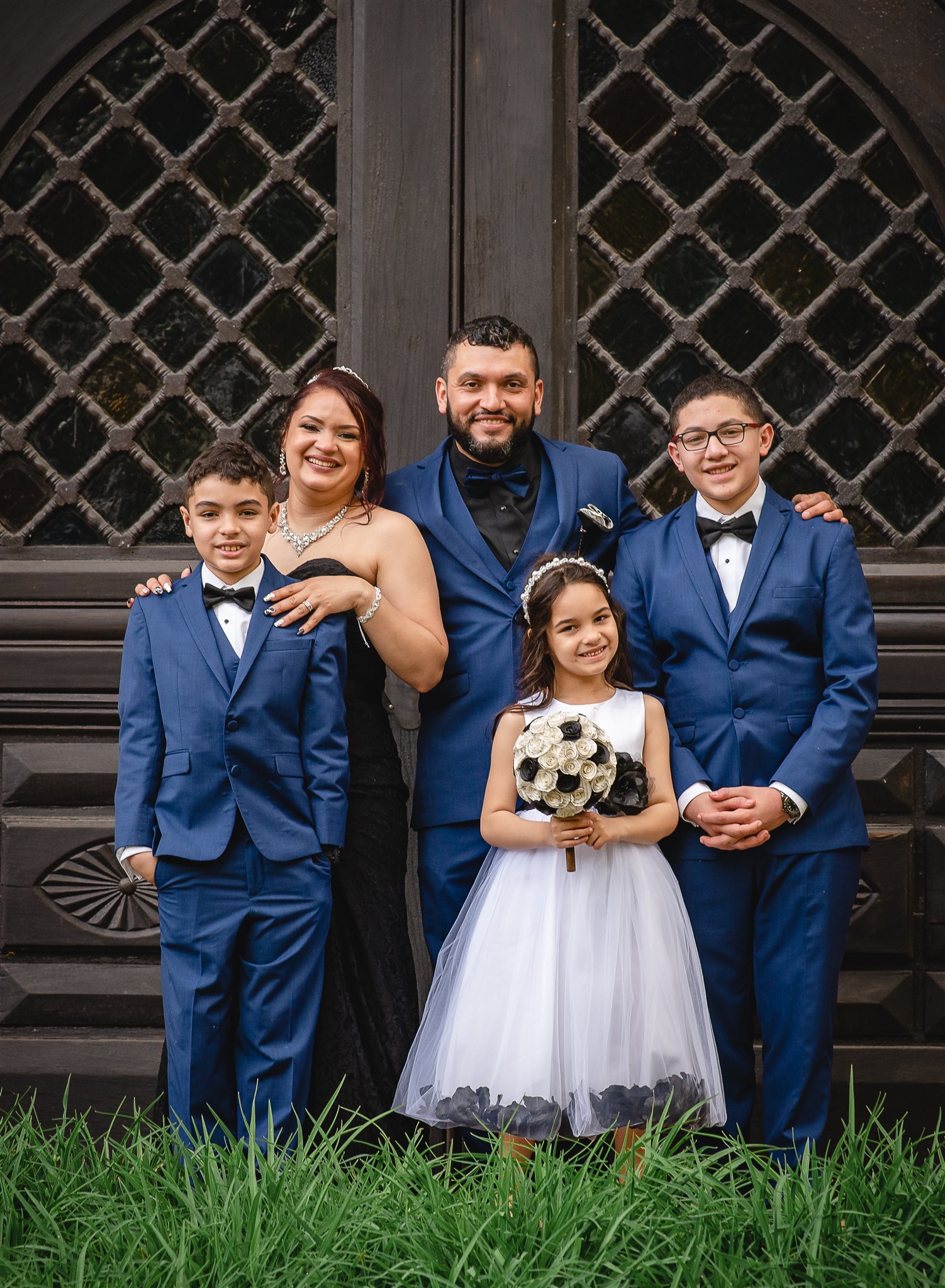 Bridesmaids in white photos by MA wedding photographer Emma Thurgood Photography as seen on offbeat bride 22
