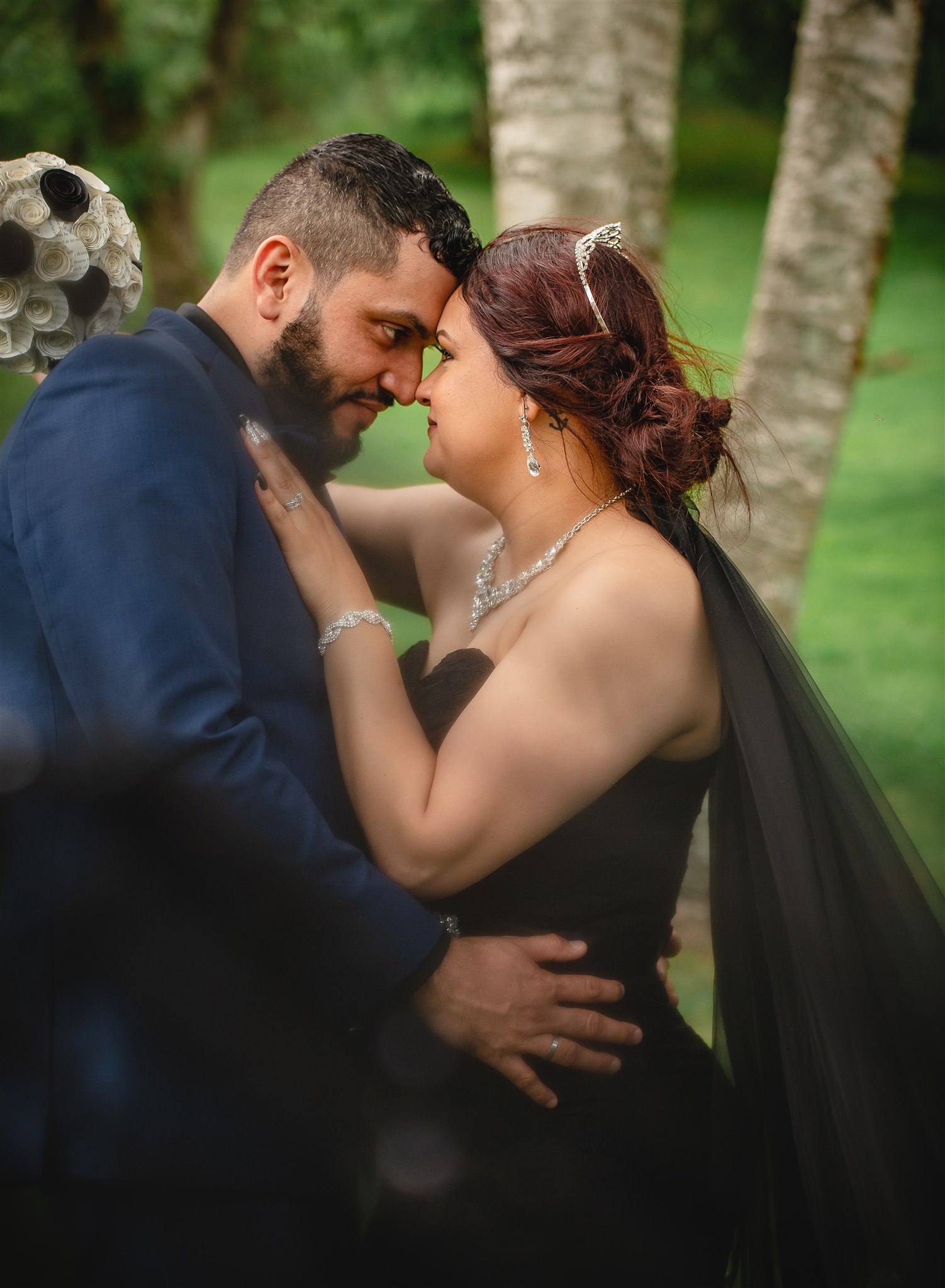 Bridesmaids in white photos by MA wedding photographer Emma Thurgood Photography as seen on offbeat bride 23