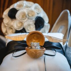 Bridesmaids in white photos by MA wedding photographer Emma Thurgood Photography as seen on offbeat bride 4 - When the bride's in a black wedding dress with bridesmaids in white! Bridesmaids in white photos by MA wedding photographer Emma Thurgood Photography as seen on offbeat bride 4