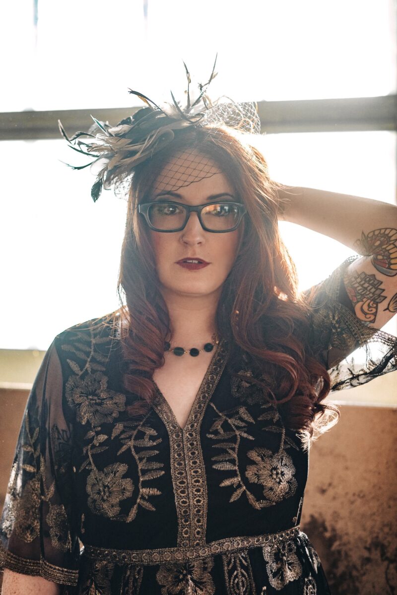 Til death black wedding dress photos by Nora Sandoval on Offbeat Bride 36