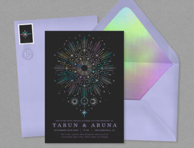 Wedding invitation wording for COVID 19 vaccine requirements design by greenvelope