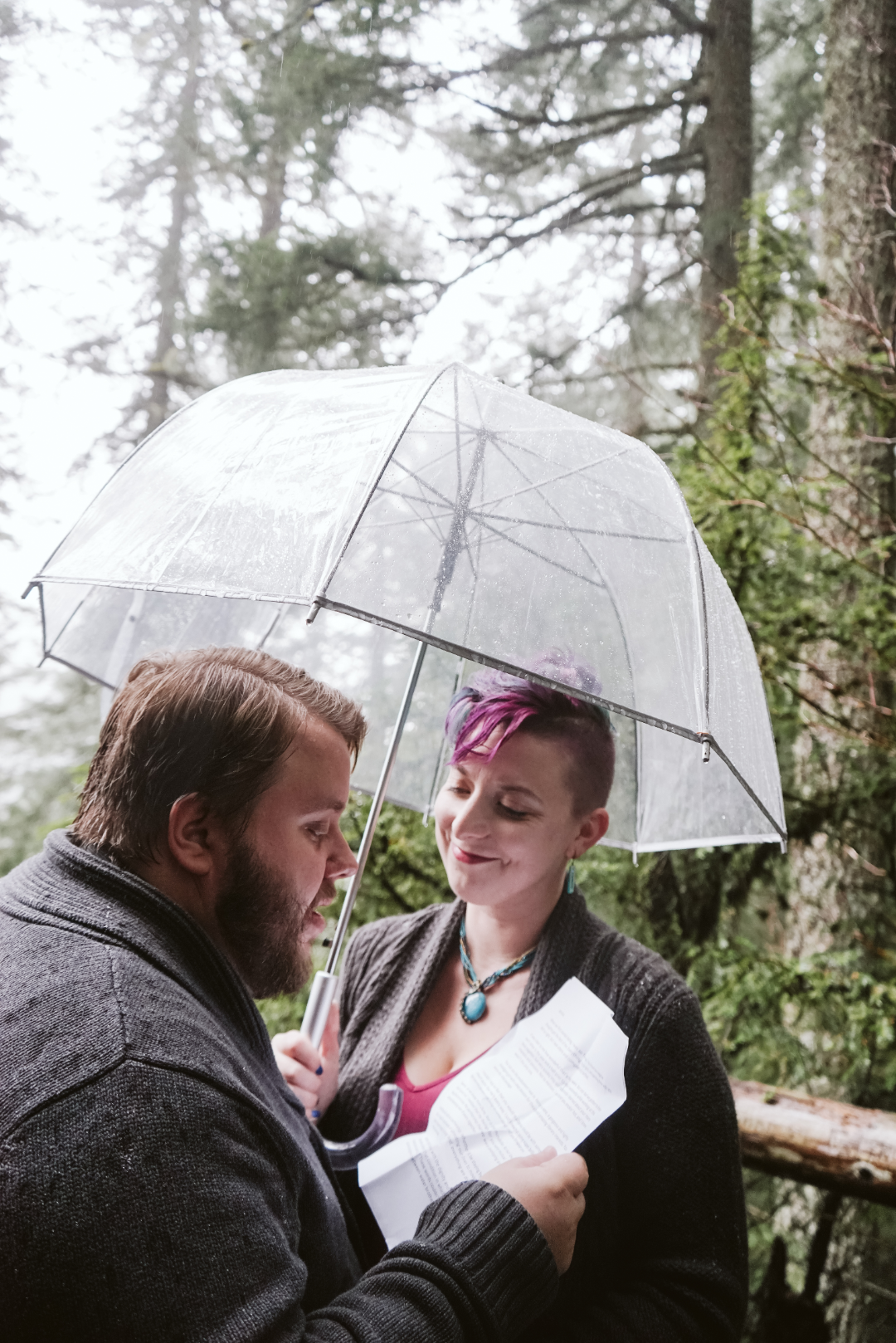 Halloween Elopement on Offbeat Bride photos by Rachel Brookstein Photography 6