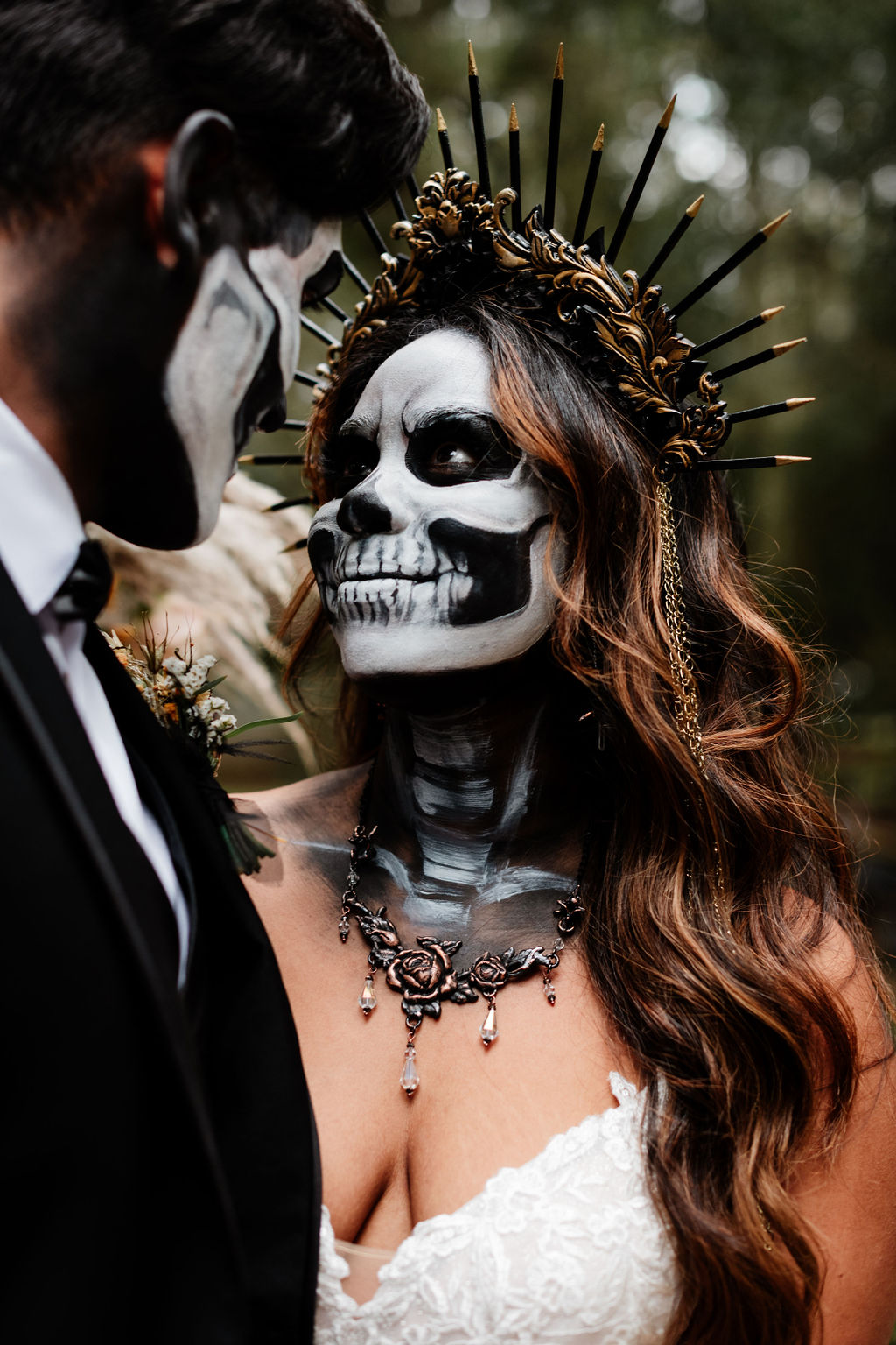 Halloween wedding ideas photos by Rock Your Rebellion as seen on Offbeat Bride 25