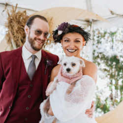 Rustic Fall Halloween Spooky Wedding Photography by Jocelyn Vassos14 - Rustic fall meets spooky in this COVID-safe Halloween wedding Rustic Fall Halloween Spooky Wedding Photography by Jocelyn Vassos14