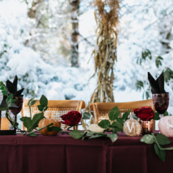 Rustic Fall Halloween Spooky Wedding Photography by Jocelyn Vassos18 - Rustic fall meets spooky in this COVID-safe Halloween wedding Rustic Fall Halloween Spooky Wedding Photography by Jocelyn Vassos18