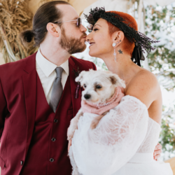 Rustic Fall Halloween Spooky Wedding Photography by Jocelyn Vassos3 - Rustic fall meets spooky in this COVID-safe Halloween wedding Rustic Fall Halloween Spooky Wedding Photography by Jocelyn Vassos3