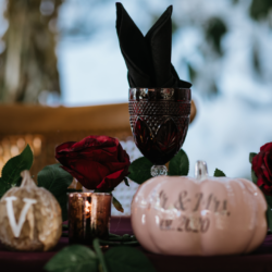 Rustic Fall Halloween Spooky Wedding Photography by Jocelyn Vassos4 - Rustic fall meets spooky in this COVID-safe Halloween wedding Rustic Fall Halloween Spooky Wedding Photography by Jocelyn Vassos4
