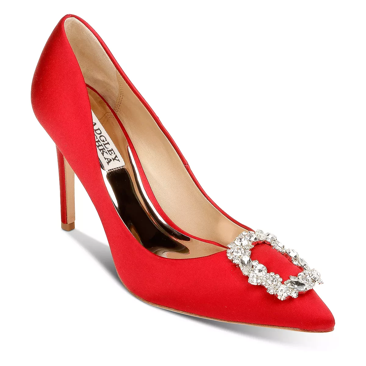Surkova Sexy Leopard Red High Heels Patchwork Wedding Shoes Newest