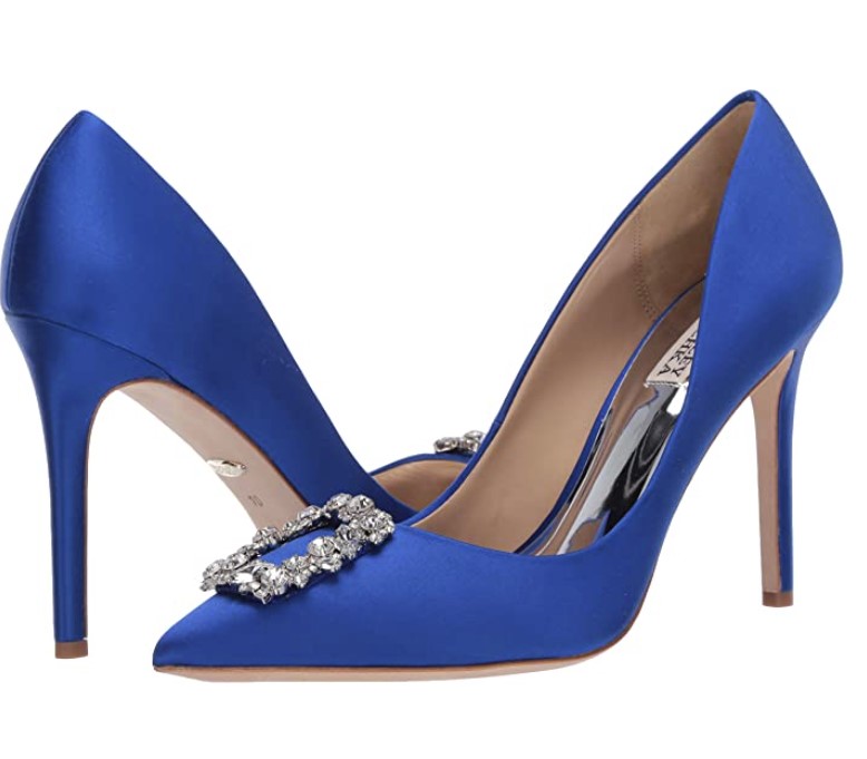 The world's most perfect blue wedding shoes? [Updated] • Offbeat Wed ...