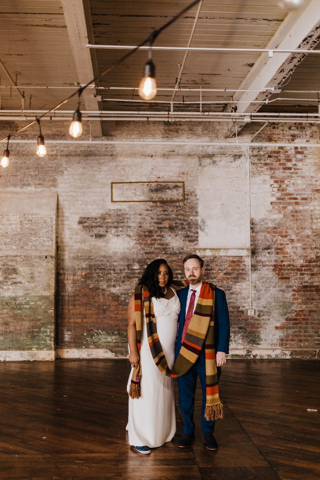 Geek out over this nerdy fandom wedding 14 from Offbeat Wed (formerly Offbeat Bride) Nerdy Fandom Wedding Blue Jar Photo9 alternative wedding ideas from Offbeat Wed (formerly Offbeat Bride)