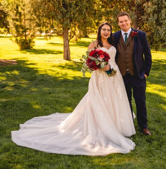 Books, love, and a lot of DIY at this queer wedding