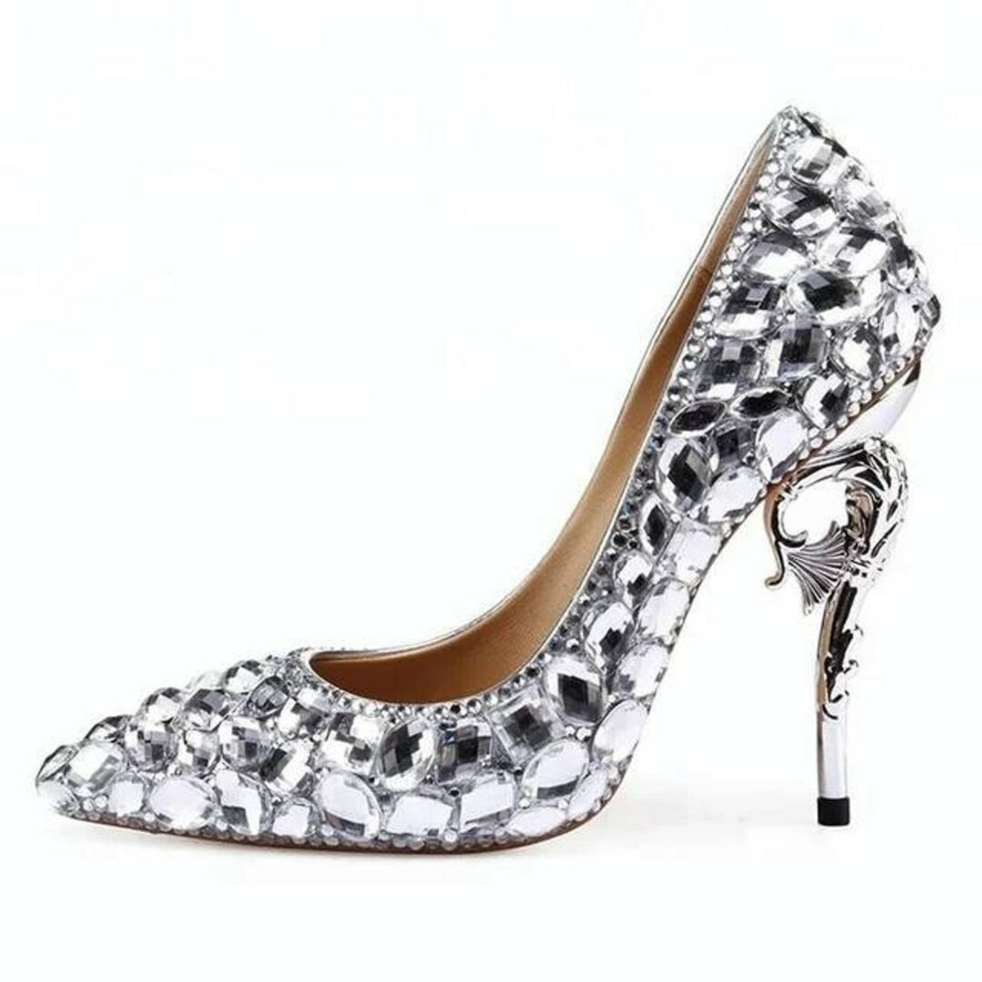 13 of Etsy's most blinged-out sparkly wedding shoes