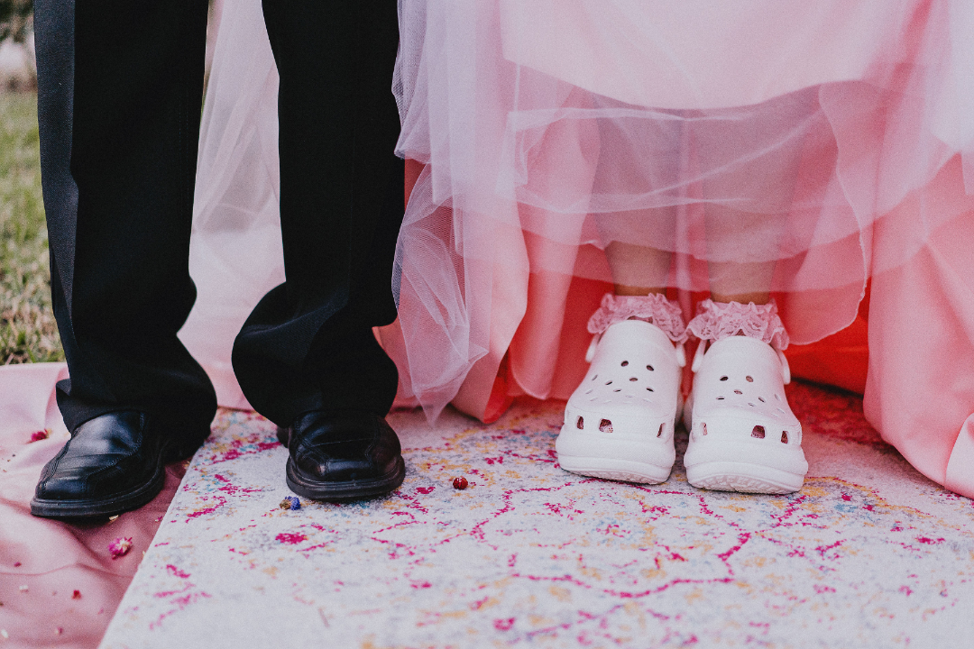 Crocs sale wedding collection