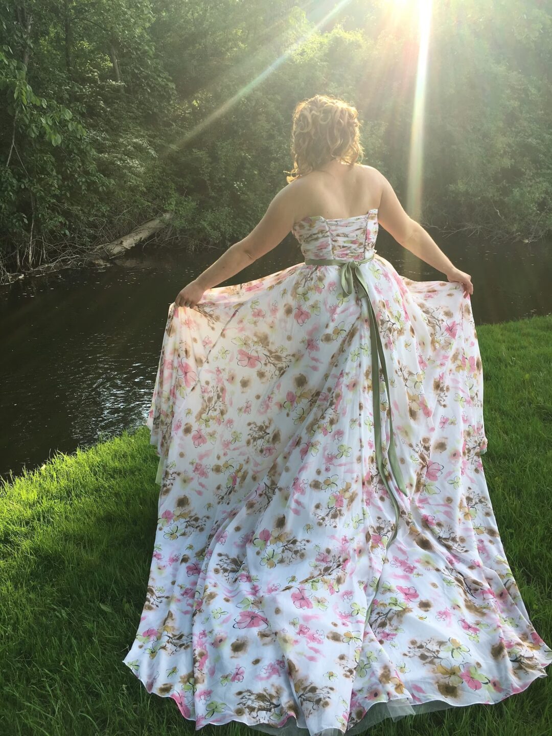 Floral Wedding Dress