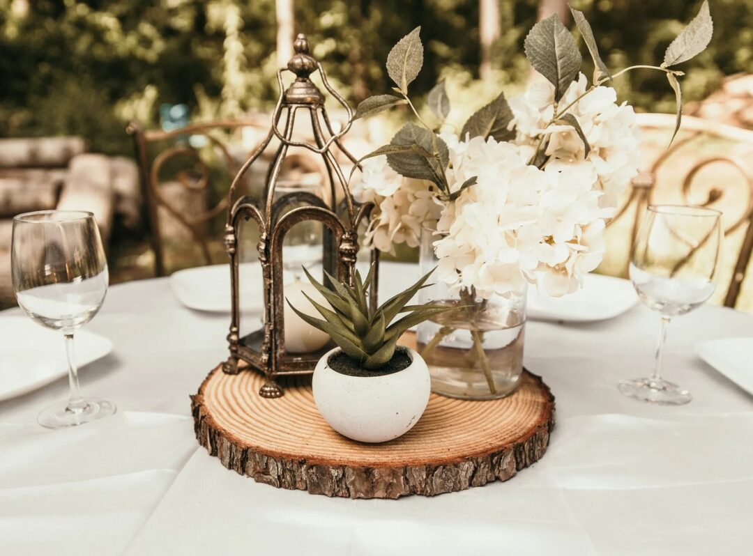 12 inch wood slices for wedding centerpieces, chargers, or other decor