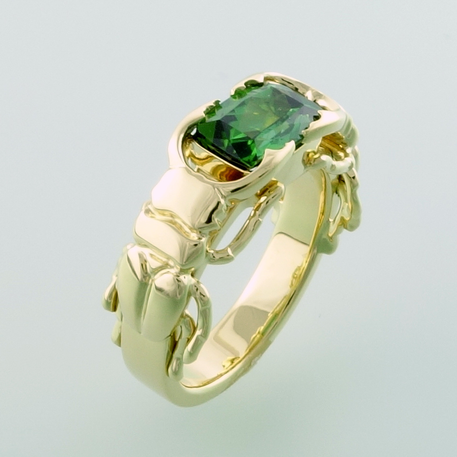 Ben beetle green tourmaline ring 9 copy 3