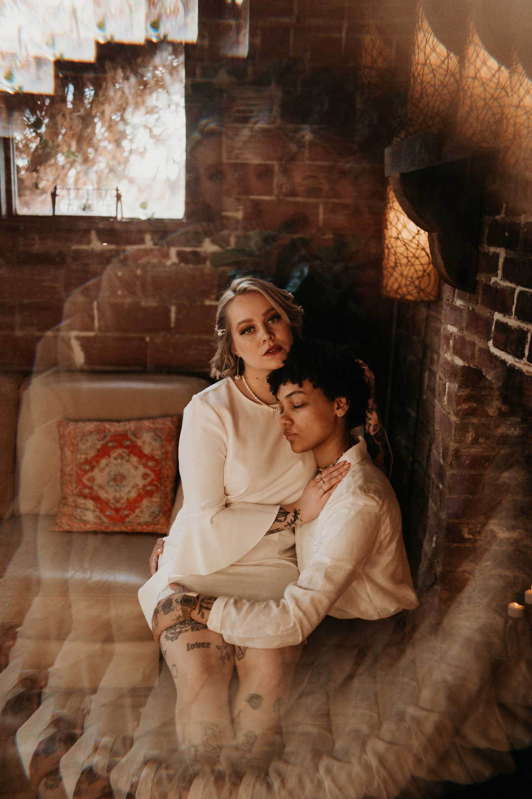 Steal nonbinary wedding inspiration from this elopement shoot 12 from Offbeat Wed (formerly Offbeat Bride) Tattooed Nonbinary Wedding Photographer Hannah Sharriee Photography14 alternative wedding ideas from Offbeat Wed (formerly Offbeat Bride)