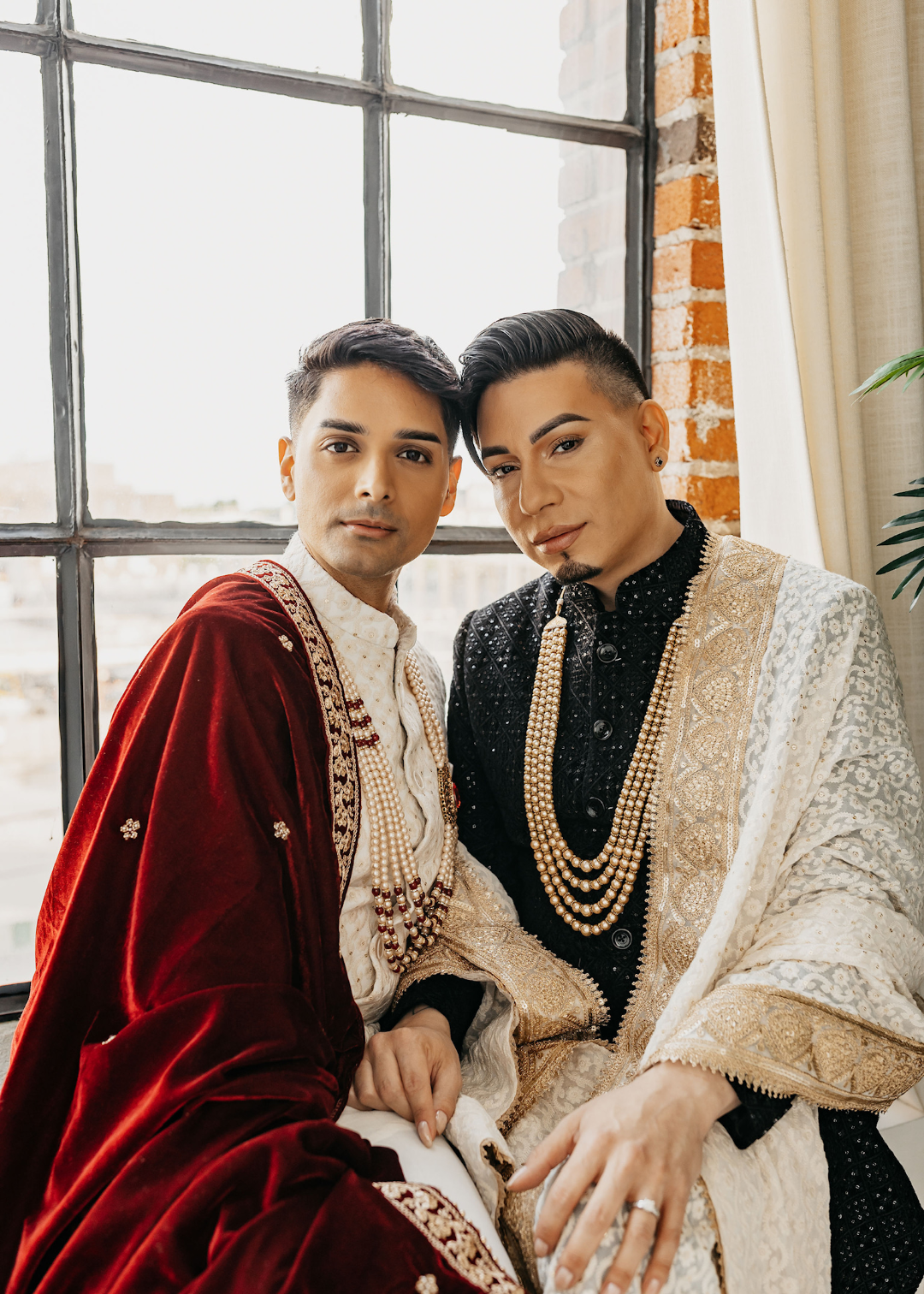 Multicultural Engagement Shoot by Courtney Marie Imaging5 - This gay multicultural engagement shoot screams main character energy Multicultural Engagement Shoot by Courtney Marie Imaging5