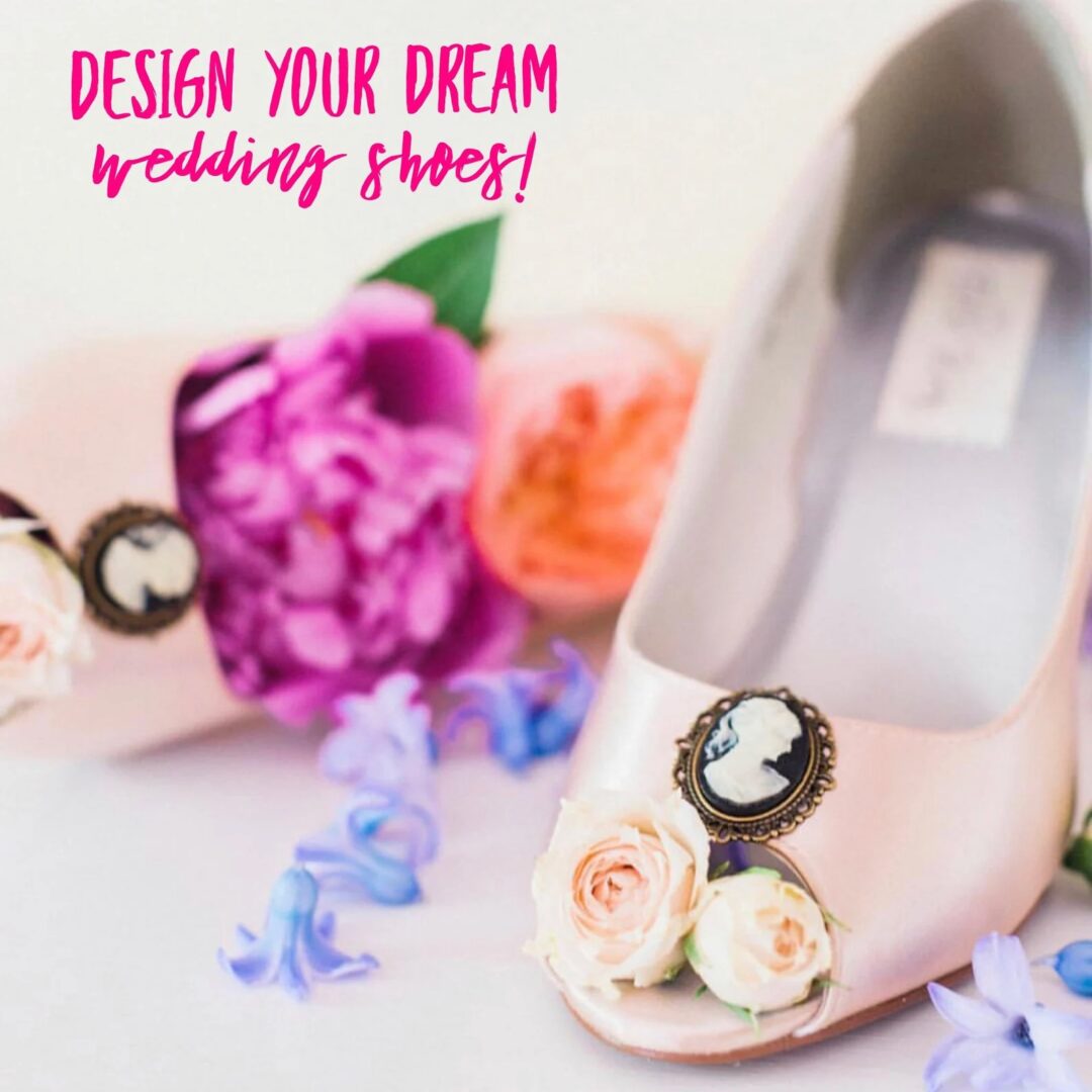 Design your dream custom wedding shoes